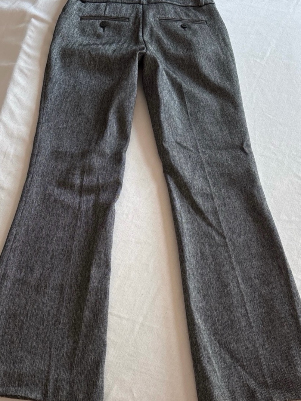bebe Charcoal Gray Women's Tailored Trousers - Picture 3 of 7